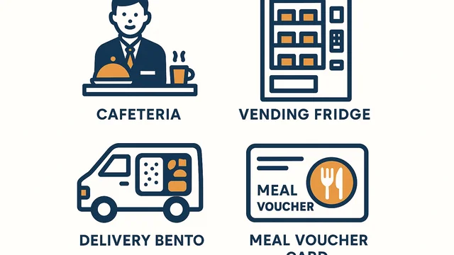 社食サービスの種類と選び方